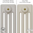 CI-RC-CREAM-004 - Richmond Cream 4 Column Victorian Cast Iron Radiator H460mm x W521mm CI-RC-CREAM-004 - Richmond Cream 4 Column Victorian Cast Iron Radiator H460mm x W521mm